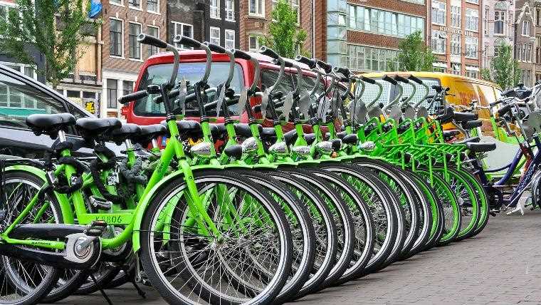 на велосипеде по Амстердаму экскурсия